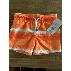 NWT CAT JACK BOYS SWIM SHORTS SIZE 12 MONTHS